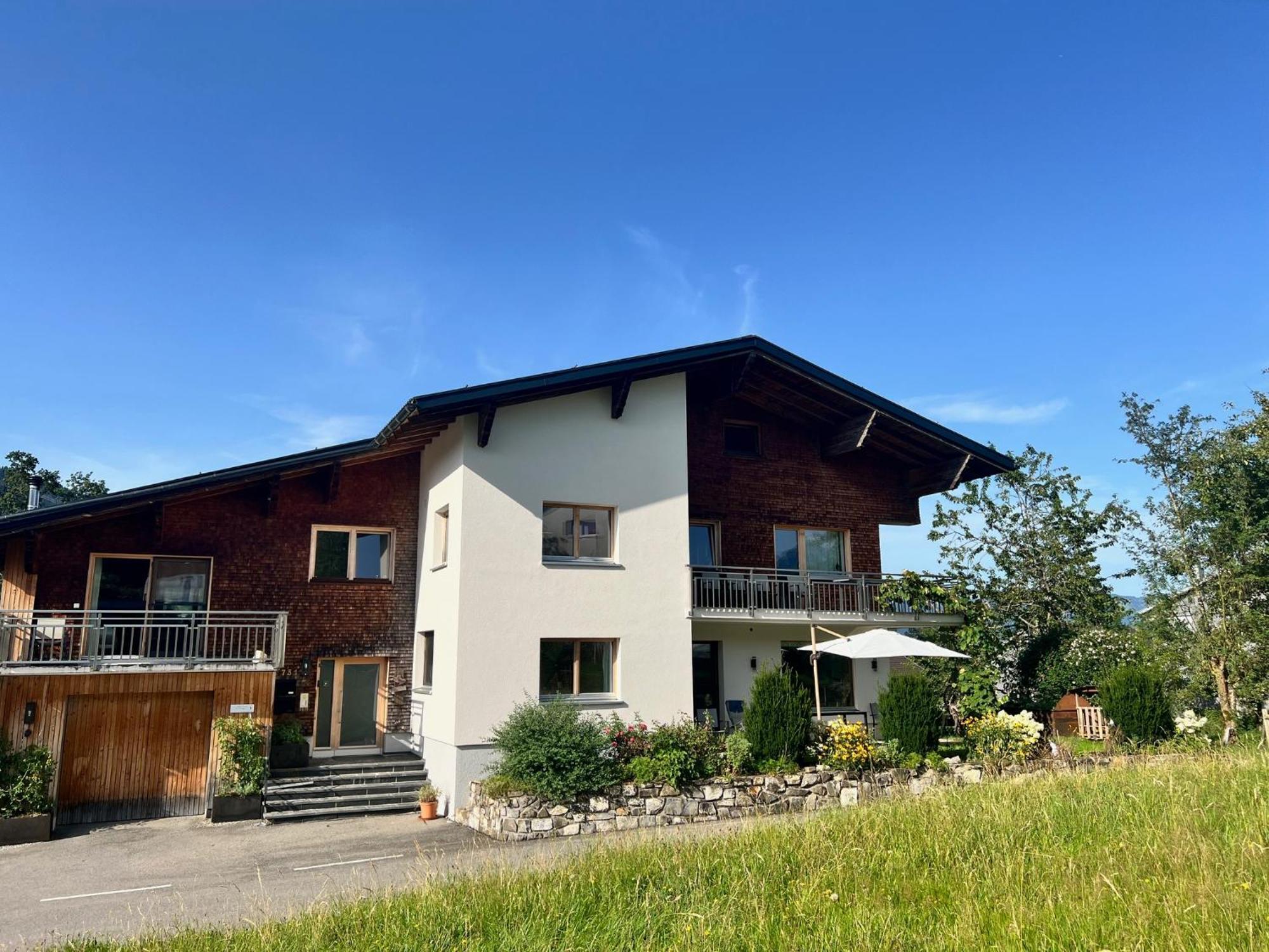 Wiesen Appartment Schwarzenberg im Bregenzerwald Exterior foto